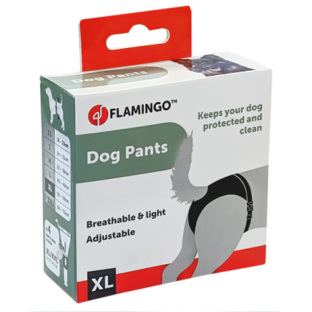 Flamingo Dog Pants Sasha ФЛАМІНГО САША гігієнічні труси для собак, XL Flamingo Dog Pants Sasha ФЛАМІНГО САША гігієнічні труси для собак, XL