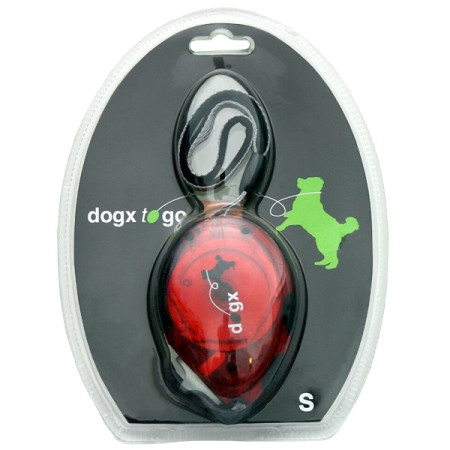 Flamingo Dogx2GO Belt Glassy S ФЛАМІНГО БЕЛТ ГЛАССІ повідець рулетка для собак до 12кг, світловідбивна стрічка 2м, колір червоний Flamingo Dogx2GO Belt Glassy S ФЛАМІНГО БЕЛТ ГЛАССІ повідець рулетка для собак до 12кг, світловідбивна стрічка 2м, колір червоний