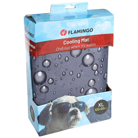Flamingo Cooling Pad Drop ФЛАМІНГО ОХОЛОДЖУВАЛЬНА ПІДСТИЛКА КРАПЛІ для собак і котів, XL Flamingo Cooling Pad Drop ФЛАМІНГО ОХОЛОДЖУВАЛЬНА ПІДСТИЛКА КРАПЛІ для собак і котів, XL