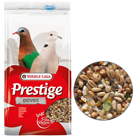 Versele-Laga Prestige Doves ВЕРСЕЛЕ-ЛАГА ПРЕСТИЖ ДЕКОРАТИВНЫЙ ГОЛУБЬ зерновая смесь корм для голубей, 1 кг Versele-Laga Prestige Doves ВЕРСЕЛЕ-ЛАГА ПРЕСТИЖ ДЕКОРАТИВНЫЙ ГОЛУБЬ зерновая смесь корм для голубей, 1 кг