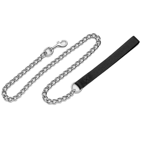 Coastal Titan Chain Dog Leash КОСТАЛ ПОВІДЕЦЬ-ЛАНЦЮЖОК для собак, ланка 2мм, колір чорний