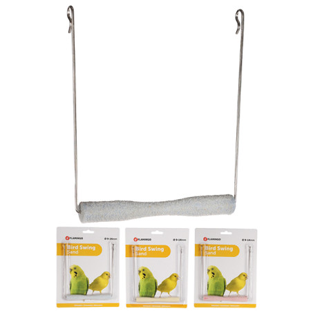 Flamingo Swing Sand Perch ФЛАМІНГО ГОЙДАЛКА з піщаною жердочкою, іграшка для птахів Flamingo Swing Sand Perch ФЛАМІНГО ГОЙДАЛКА з піщаною жердочкою, іграшка для птахів