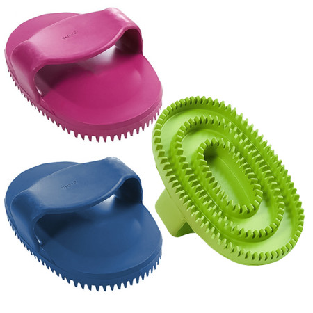 Flamingo Ruber Oval Brush ФЛАМІНГО МАСАЖНА ЩІТКА овальна гумова для собак Flamingo Ruber Oval Brush ФЛАМІНГО МАСАЖНА ЩІТКА овальна гумова для собак