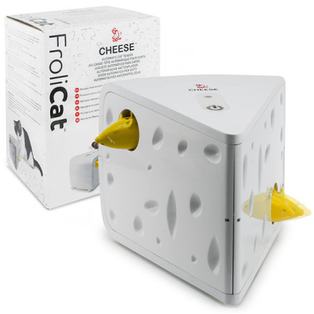PetSafe FroliCat Cheese ПЕТСЕЙФ ФРОЛІКЕТ СИР інтерактивна іграшка для котів PetSafe FroliCat Cheese ПЕТСЕЙФ ФРОЛІКЕТ СИР інтерактивна іграшка для котів