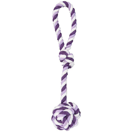 Flamingo Cotton Rope Knot ФЛАМІНГО КАНАТ З ВУЗЛОМ іграшка для собак Flamingo Cotton Rope Knot ФЛАМІНГО КАНАТ З ВУЗЛОМ іграшка для собак
