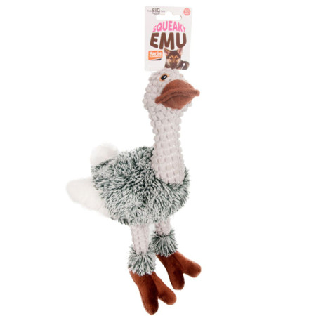 Flamingo Emu Plush ФЛАМІНГО СТРАУС ЕМУ м’яка іграшка з пищалкою для собак Flamingo Emu Plush ФЛАМІНГО СТРАУС ЕМУ м’яка іграшка з пищалкою для собак