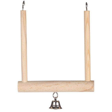 Flamingo Wooden Swing ФЛАМІНГО ГОЙДАЛКА ДЕРЕВ’ЯНА з дзвіночком для птахів Flamingo Wooden Swing ФЛАМІНГО ГОЙДАЛКА ДЕРЕВ’ЯНА з дзвіночком для птахів