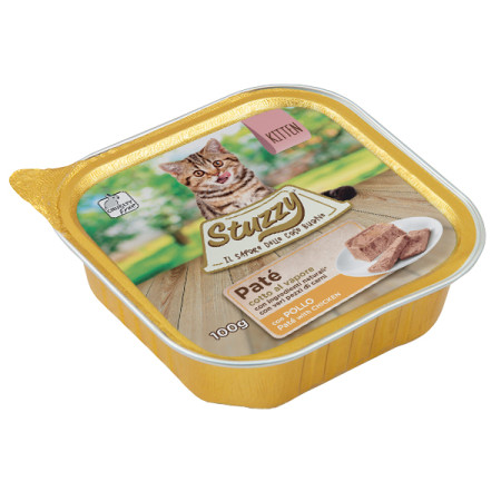 Stuzzy Chicken for Kitten ШТУЗІ ДЛЯ КОШЕНЯТ корм з куркою для кошенят, паштет, 100г Stuzzy Chicken for Kitten ШТУЗІ ДЛЯ КОШЕНЯТ корм з куркою для кошенят, паштет, 100г