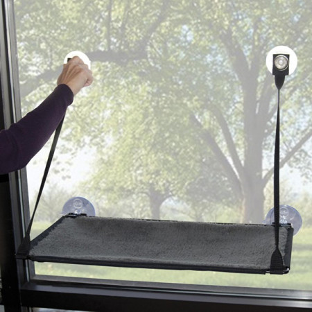 K&H Ez Mount Window Kitty Sill СПАЛЬНЕ МІСЦЕ на вікно для котів