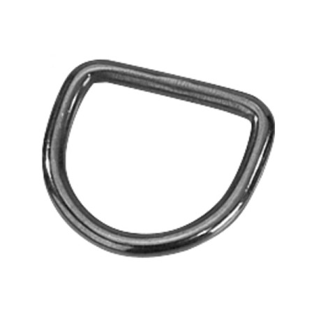 Sprenger D-Ring СПРЕНГЕР D-КОЛЬЦО для ошейника собак, вороненая нержавеющая сталь Sprenger D-Ring СПРЕНГЕР D-КОЛЬЦО для ошейника собак, вороненая нержавеющая сталь