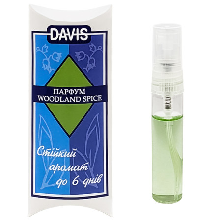 Davis «Woodland Spice» ДЭВИС «ВУДЛЕНД СПАЙС» духи для собак, спрей, 0.005 л