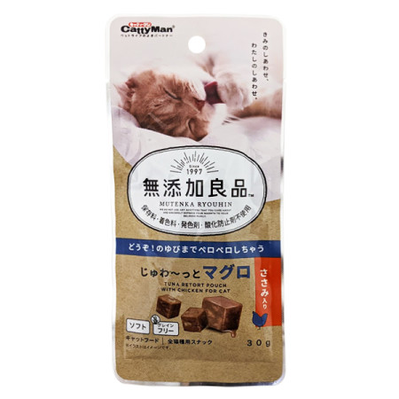 CattyMan Tuna Chicken КЭТТИМЕН КУБИКИ С ТУНЦОМ И КУРИЦЕЙ лакомство для котов CattyMan Tuna Chicken КЭТТИМЕН КУБИКИ С ТУНЦОМ И КУРИЦЕЙ лакомство для котов