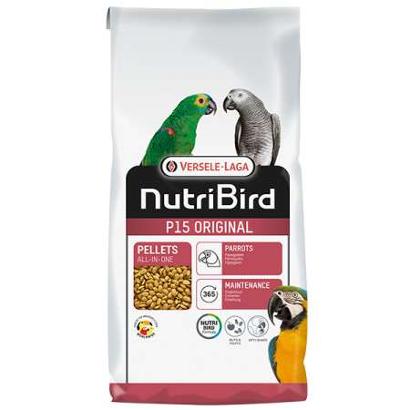 Versele-Laga NutriBird P15 Original ВЕРСЕЛЕ-ЛАГА НУТРІБЕРД ОРІДЖИНАЛ ЩОДЕННИЙ повнораціонний корм для великих папуг, 10 кг Versele-Laga NutriBird P15 Original ВЕРСЕЛЕ-ЛАГА НУТРІБЕРД ОРІДЖИНАЛ ЩОДЕННИЙ повнораціонний корм для великих папуг, 10 кг