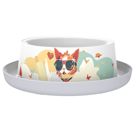 Moderna Trendy Dinner Indy&Louise МОДЕРНА ИНДИ и ЛУИЗА миска для котов, 350мл Moderna Trendy Dinner Indy&Louise МОДЕРНА ИНДИ и ЛУИЗА миска для котов, 350мл