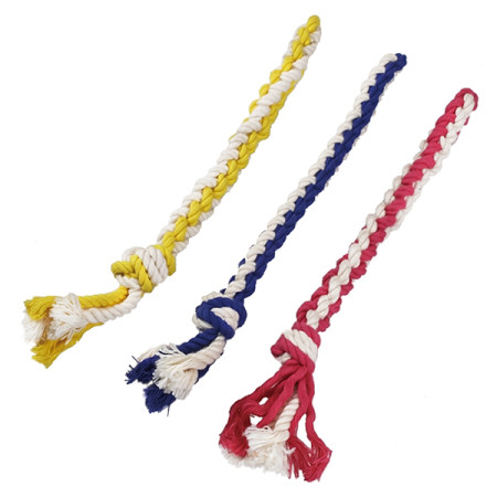 DoggyMan 2 Colos Cotton Stick ДОГГИМЭН КАНАТ ДВУХЦВЕТНЫЙ веревочная игрушка для собак DoggyMan 2 Colos Cotton Stick ДОГГИМЭН КАНАТ ДВУХЦВЕТНЫЙ веревочная игрушка для собак
