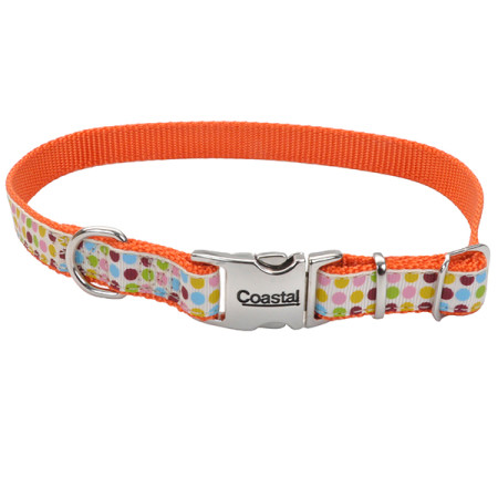 Coastal Pet Attire Ribbon КОСТАЛ РИББОН ошейник для собак, 1.6х30см, цвет точка