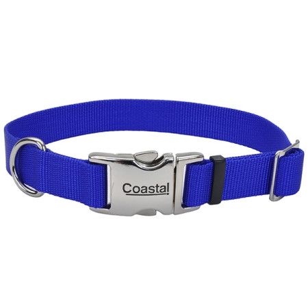Coastal Titan Buckle КОСТАЛ ТИТАН БАКЛ ошейник для собак, 2х36-51см, цвет синий
