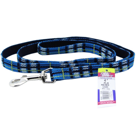Coastal Pet Attire Weave КОСТАЛ повідець для собак, 2.5смХ1.2м, колір картатий