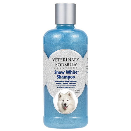 Veterinary Formula Snow White Shampoo ВЕТЕРИНАРНА ФОРМУЛА БІЛОСНІЖНО БІЛИЙ шампунь для собак і котів зі світлою шерстю, 0.503 л Veterinary Formula Snow White Shampoo ВЕТЕРИНАРНА ФОРМУЛА БІЛОСНІЖНО БІЛИЙ шампунь для собак і котів зі світлою шерстю, 0.503 л