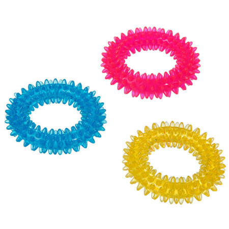 Flamingo Good4Fun Spike Ring ФЛАМІНГО ГУД ФО ФАН КІЛЬЦЕ З ШИПАМИ іграшка для собак, TPR-гума Flamingo Good4Fun Spike Ring ФЛАМІНГО ГУД ФО ФАН КІЛЬЦЕ З ШИПАМИ іграшка для собак, TPR-гума