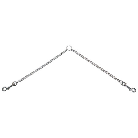Flamingo Twin Chain ФЛАМІНГО повідець спарка для собак Flamingo Twin Chain ФЛАМІНГО повідець спарка для собак