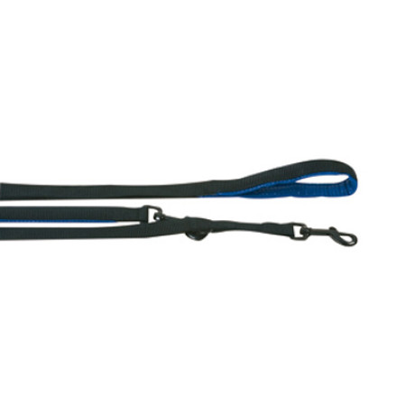Flamingo Training Lead Soft Grip ФЛАМІНГО ПЕРЕСТІБКА з м’якою ручкою для собак, колір чорно-синій Flamingo Training Lead Soft Grip ФЛАМІНГО ПЕРЕСТІБКА з м’якою ручкою для собак, колір чорно-синій