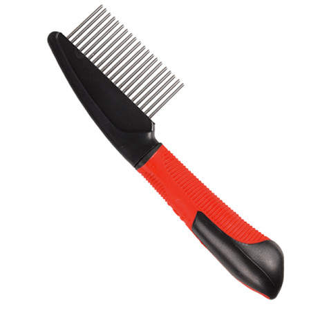 Flamingo Comb Rotating Teeth ФЛАМІНГО ГРЕБІНЕЦЬ УНІВЕРСАЛЬНИЙ з обертовими зубцями для собак, L Flamingo Comb Rotating Teeth ФЛАМІНГО ГРЕБІНЕЦЬ УНІВЕРСАЛЬНИЙ з обертовими зубцями для собак, L
