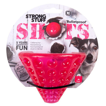 Flamingo Shots Cone ФЛАМІНГО ШОТС КОНУС суперміцна іграшка для собак Flamingo Shots Cone ФЛАМІНГО ШОТС КОНУС суперміцна іграшка для собак
