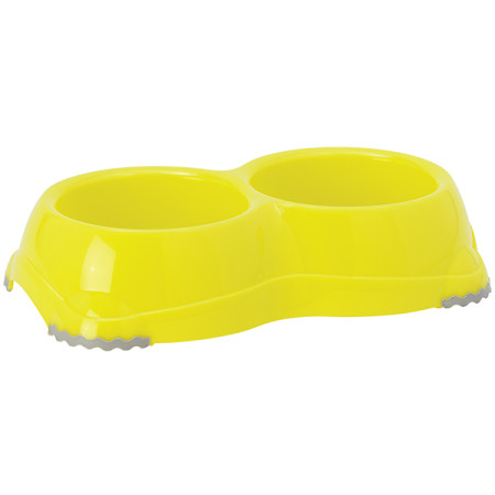 Moderna Double Smarty Bowl Small МОДЕРНА СМАРТИ двойная миска для собак и котов, 2х330мл, цвет лимонный