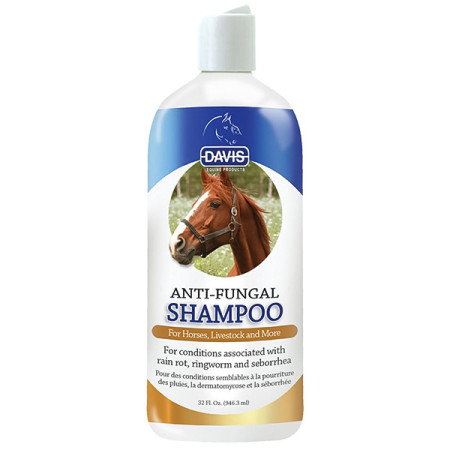 Davis Anti-Fungal Shampoo ДЭВИС АНТИ-ФУНГАЛ противогрибковый шампунь с 2% хлоргексидином для собак, лошадей