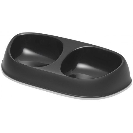 Moderna Double Sensibowl МОДЕРНА СЕНСИБОУЛ двойная миска для котов, 2х200мл, цвет черный Moderna Double Sensibowl МОДЕРНА СЕНСИБОУЛ двойная миска для котов, 2х200мл, цвет черный