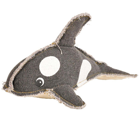 Flamingo Canvas Dolphin ФЛАМІНГО ДЕЛЬФІН м’яка іграшка з пищалкою для собак Flamingo Canvas Dolphin ФЛАМІНГО ДЕЛЬФІН м’яка іграшка з пищалкою для собак