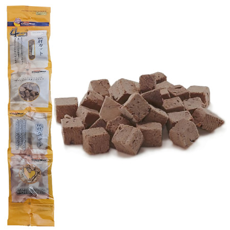 CattyMan Freeze Dried Chicken Liver Dice КЭТТИМЕН КУРИНАЯ ПЕЧЕНЬ сублимированное лакомство для котов
