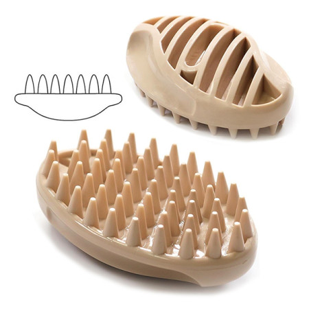 DoggyMan Rubber Brush ДОГГИМЭН CИЛИКОНОВАЯ ЩЕТКА для собак и котов с короткой шерстью DoggyMan Rubber Brush ДОГГИМЭН CИЛИКОНОВАЯ ЩЕТКА для собак и котов с короткой шерстью