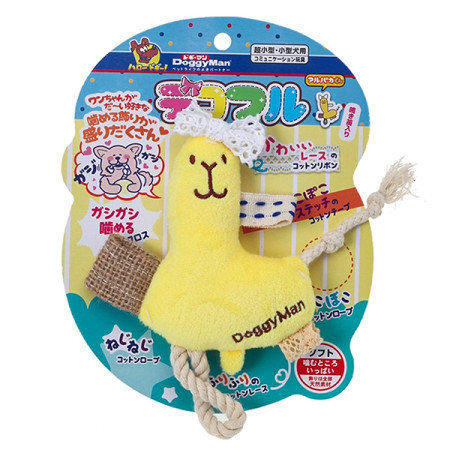 DoggyMan Fully Decorated Alpaca ДОГГИМЭН АЛЬПАКА С ДЕКОРОМ мягкая игрушка с пищалкой для собак DoggyMan Fully Decorated Alpaca ДОГГИМЭН АЛЬПАКА С ДЕКОРОМ мягкая игрушка с пищалкой для собак