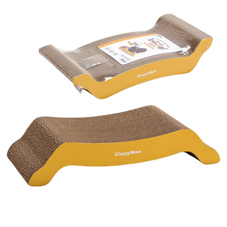 CattyMan Cardboard Scratcher Brige КЭТТИМЭН МОСТ картонная когтеточка для котов CattyMan Cardboard Scratcher Brige КЭТТИМЭН МОСТ картонная когтеточка для котов