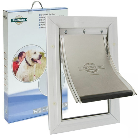 PetSafe Staywell Aluminium Extra Large ПЕТСЕЙФ СТЕЙВЕЛ АЛЮМІНІЙ дверцята для собак великих та гігантських порід, посилена конструкція PetSafe Staywell Aluminium Extra Large ПЕТСЕЙФ СТЕЙВЕЛ АЛЮМІНІЙ дверцята для собак великих та гігантських порід, посилена конструкція