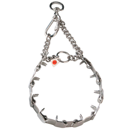 Sprenger NECK-TECH SPORT строгий пластинчатый ошейник удавка, с цилиндрическим карабином, 60 см Sprenger NECK-TECH SPORT строгий пластинчатый ошейник удавка, с цилиндрическим карабином, 60 см