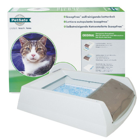 PetSafe ScoopFree Original ПЕТСЕЙФ СКУПФРІ автоматичний туалет для котів, у комплекті силікагелевий наповнювач PetSafe ScoopFree Original ПЕТСЕЙФ СКУПФРІ автоматичний туалет для котів, у комплекті силікагелевий наповнювач