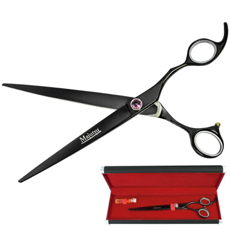 Davis Majutsu Titanium Straight ДЭВИС МАЙЖИТЦУ ТИТАНИУМ прямые ножницы для стрижки собак, 21,6 см