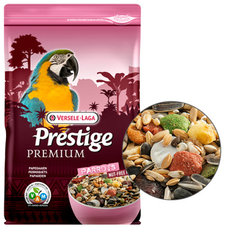 Versele-Laga Prestige Premium Parrots ВЕРСЕЛЕ-ЛАГА ПРЕСТИЖ ПРЕМІУМ ВЕЛИКИЙ ПАПУГА повнораціонний корм для великих папуг, 2 кг Versele-Laga Prestige Premium Parrots ВЕРСЕЛЕ-ЛАГА ПРЕСТИЖ ПРЕМІУМ ВЕЛИКИЙ ПАПУГА повнораціонний корм для великих папуг, 2 кг