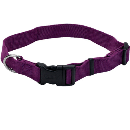 Coastal New Earth Soy Dog Collar КОСТАЛ СОЕВЫЙ ЭКООШЕЙНИК для собак, XS, цвет фиолетовый