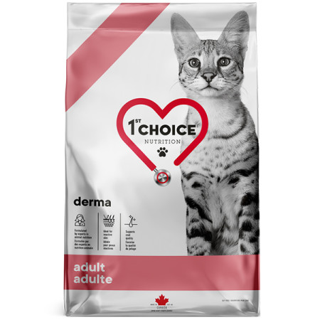 1st Choice Adult Derma ФЕСТ ЧОЙС ДЕРМА сухий дієтичний корм для котів, 1.8 кг