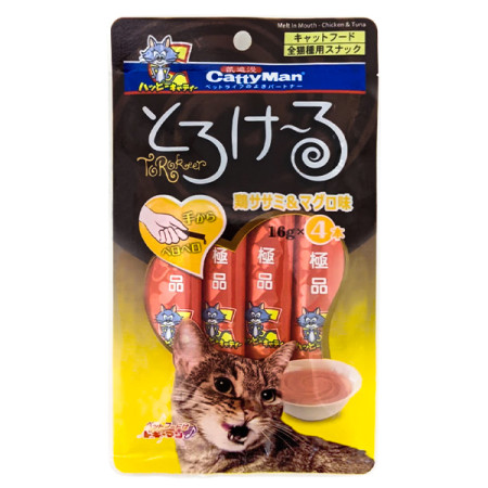 CattyMan Chicken&Tuna КЭТТИМЕН ВКУСНЕЙШИЕ КУРИЦА ТУНЕЦ жидкое лакомство для котов CattyMan Chicken&Tuna КЭТТИМЕН ВКУСНЕЙШИЕ КУРИЦА ТУНЕЦ жидкое лакомство для котов