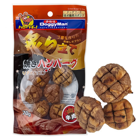 DoggyMan Grilled Beef Burger ДОГГИМЕН БУРГЕР ГОВЯДИНА НА ГРИЛЕ лакомство для собак DoggyMan Grilled Beef Burger ДОГГИМЕН БУРГЕР ГОВЯДИНА НА ГРИЛЕ лакомство для собак