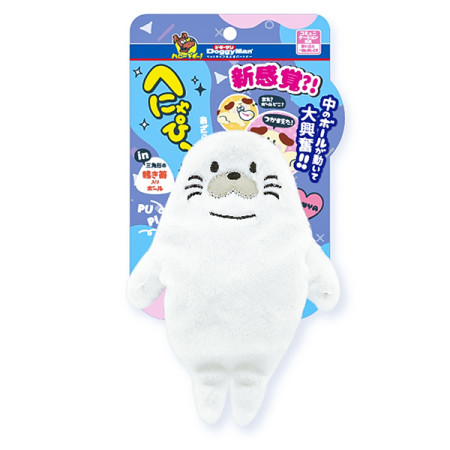 DoggyMan Seal ДОГГИМЭН ТЮЛЕНЬ мягкая игрушка с пищалкой для собак