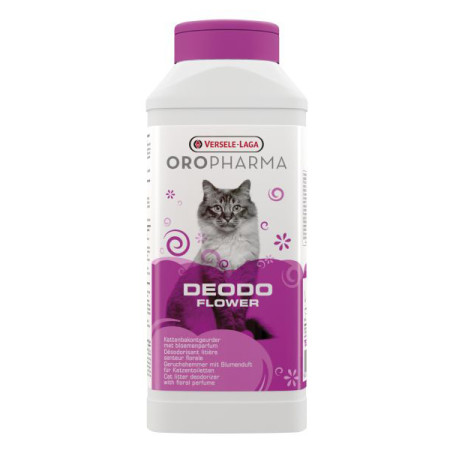 Oropharma Deodo Flower ОРОФАРМА ДЕОДО ФЛАУЕР квітковий дезодорант для котячого туалету, 750 г