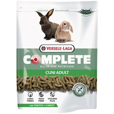 Versele-Laga Complete Cuni Adult ВЕРСЕЛЕ-ЛАГА КОМПЛИТ КУНИ корм для кроликов, 500 г Versele-Laga Complete Cuni Adult ВЕРСЕЛЕ-ЛАГА КОМПЛИТ КУНИ корм для кроликов, 500 г