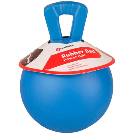 Flamingo Power Ball ФЛАМІНГО М’ЯЧ З РУЧКОЮ гумова іграшка для собак, 16 см Flamingo Power Ball ФЛАМІНГО М’ЯЧ З РУЧКОЮ гумова іграшка для собак, 16 см