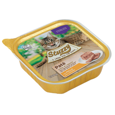 Stuzzy Cat Sterilized ШТУЗІ СТЕРІЛАЙЗИД корм для стерилізованих котів, паштет, 100г Stuzzy Cat Sterilized ШТУЗІ СТЕРІЛАЙЗИД корм для стерилізованих котів, паштет, 100г